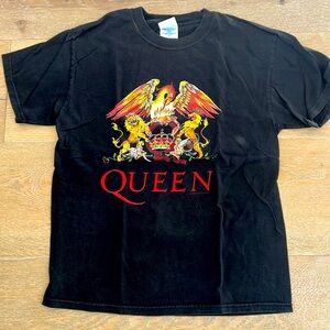 QUEEN Band Concert Rock graphic Tee T-shirt Medium